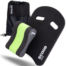 Pull Buoy and Kickboard set for Adults and Kids. Swimming Aid Accessories for