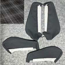 BMW E30 Over Check Cheek Covers Fabric Sport Seat Convertible Sedan 2/4 Door Touring M3