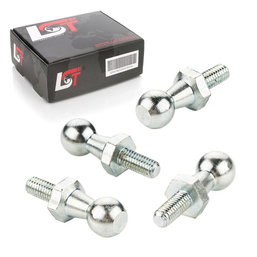 Ball head screw - 4x, threaded