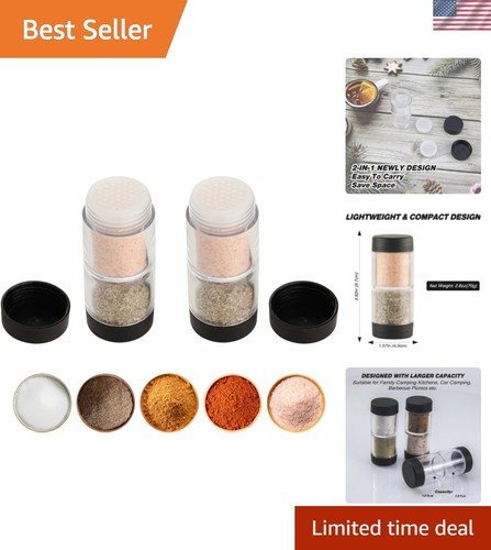 Salt and pepper - and, shakers