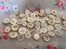 50  Vintage Mother of Pearl