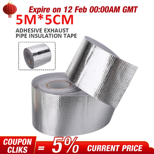 Aluminium exhaust heat shield - exhaust,