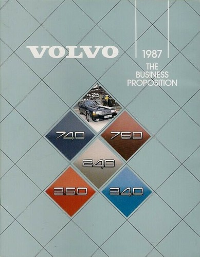 Volvo range 1986 1987 - volvo,