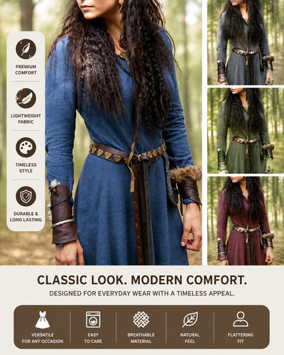 Women medieval gothic maxi - gothic,