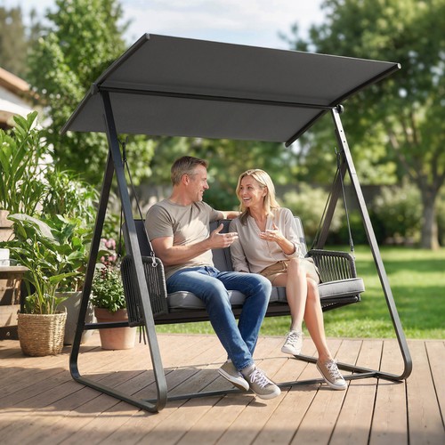 Seater rattan swing - 2-seater,