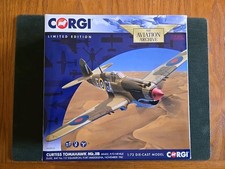 Corgi Avaition Archive "Tomahawk Mk" II 1/72 Model AK402 RAF No.112 (Shark) Sqn