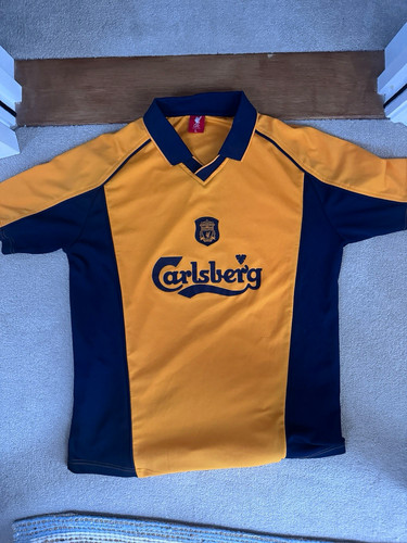 Liverpool away shirt carlsberg - liverpool,
