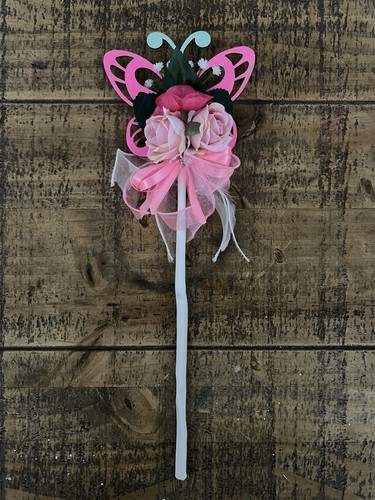 Handmade floral butterfly - handmade,