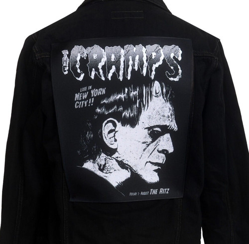 The cramps sew back - back, patch