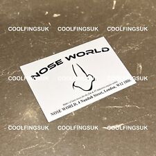 Red Dwarf Nose World Replica Prop Business Card Back To Earth Reproduction