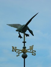 cottage copper landing duck