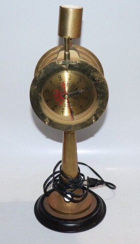 Vintage brass nautical ship - brass,