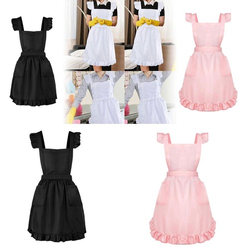 Retro ruffle apron household - ruffle,