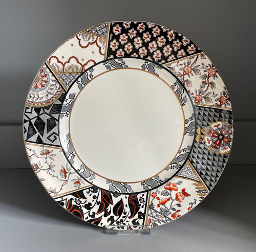 Masons ironstone dinner plate - ironstone,