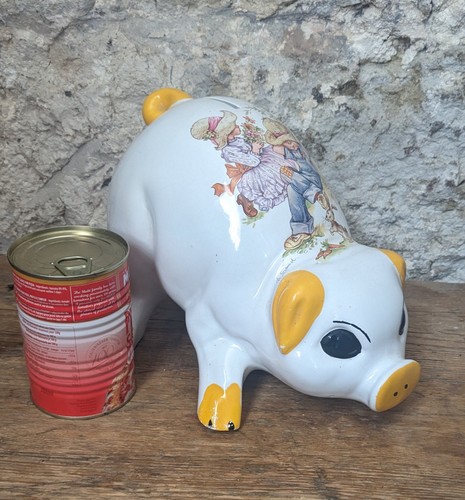 Large vintage ceramic - large, piggy
