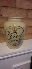Large size vintage Virol, bone marrow jar.