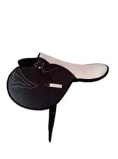 Black /White Synthetic Race Exercise Saddle Light Weight All Size Racing Saddle