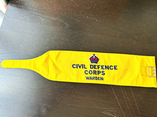 Civil defence corps warden - civil,