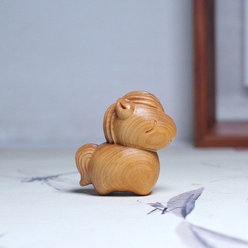 Handcrafted wooden carved - handcrafted,