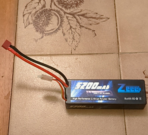 Zeee 5200mah 100c 2s lipo - 2s,