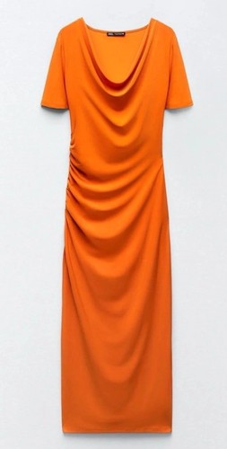 Zara fitted draped dress - draped,