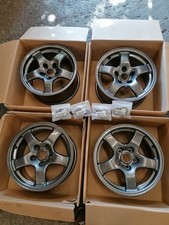 Genuine 16"X 8JJ Refurbished  Nissan Skyline R32 GT-R Alloys + New Centre Caps 