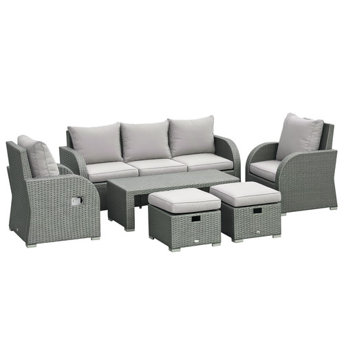 Outsunny rattan garden - outsunny,