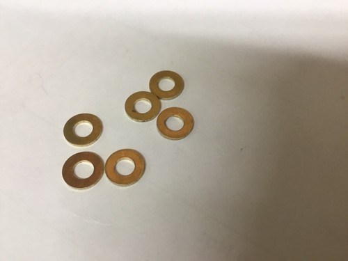Brass flat washers - brass,