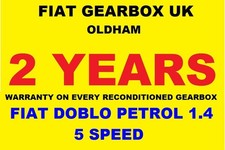FIAT DOBLO  1,4    GEARBOX 