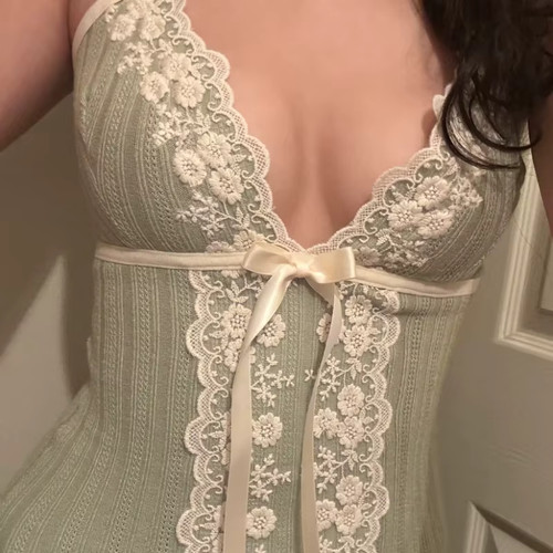Y2k lace corset - y2k,