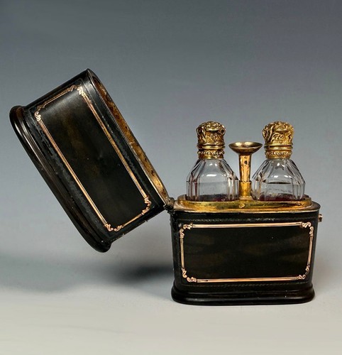 Antique french scent caddy - antique,
