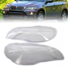 2PCS Clear Headlight Lens