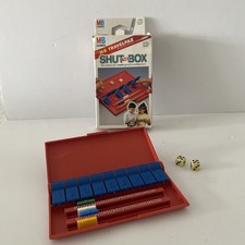 Vintage Shut The Box MB Games