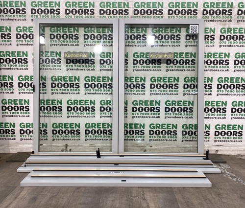 Timber bifold doors wooden - bifold, two