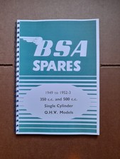BSA B31,B32,B33,B34 NEW PARTS