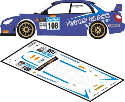 Decals subaru impreza wrc - impreza,