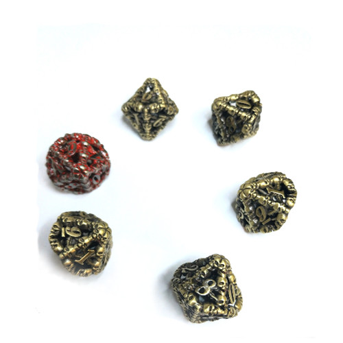 Stokerverse metal dice set - metal,