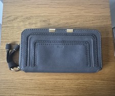 Chloe Marcie Zip Wallet In Cashmere Grey