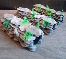 3x Natural slate spawning cave