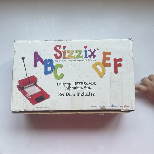 Sizzix lollipop uppercase - sizzix,