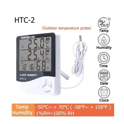 Lcd digital thermometer - digital,