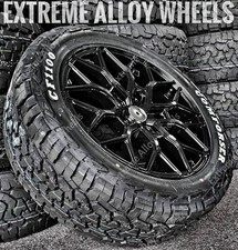 18" Black VC1 Alloy Wheels Fits Ford Transit Custom Sport + All Terrain Tyres