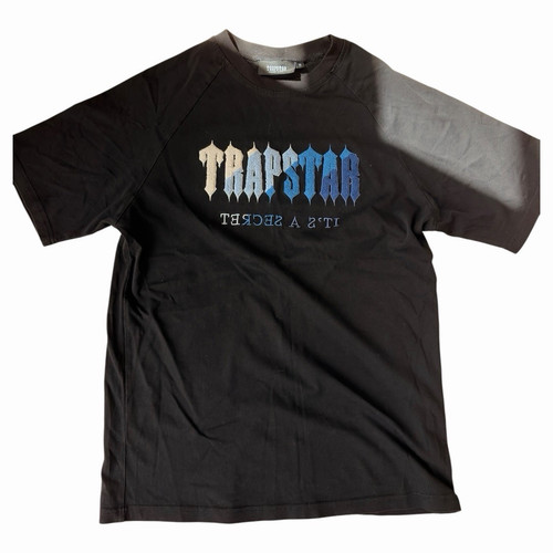 Trapstar men black - crew, neck