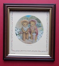 TEDDY BEAR PRINT   FRAMED BY