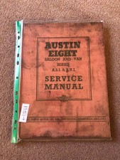 Austin eight saloon and van