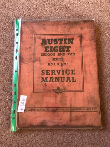 Austin eight saloon and - , van