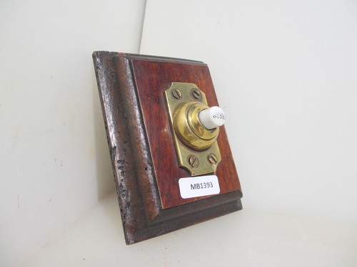 Antique brass doorbell door - brass,