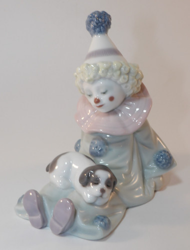Lladro clown figurine - lladro,