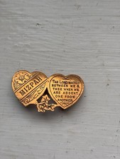 Mizpah Rolled Gold Brooch 