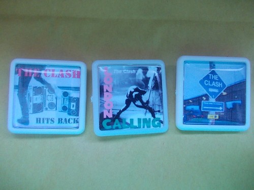 Clash album badges free - 3,